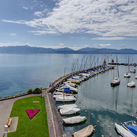 Romantik Hotel Mont Blanc Au Lac Morges Esterno foto