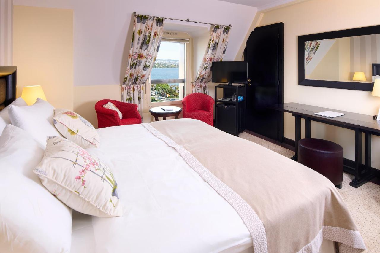 Romantik Hotel Mont Blanc Au Lac Morges Esterno foto