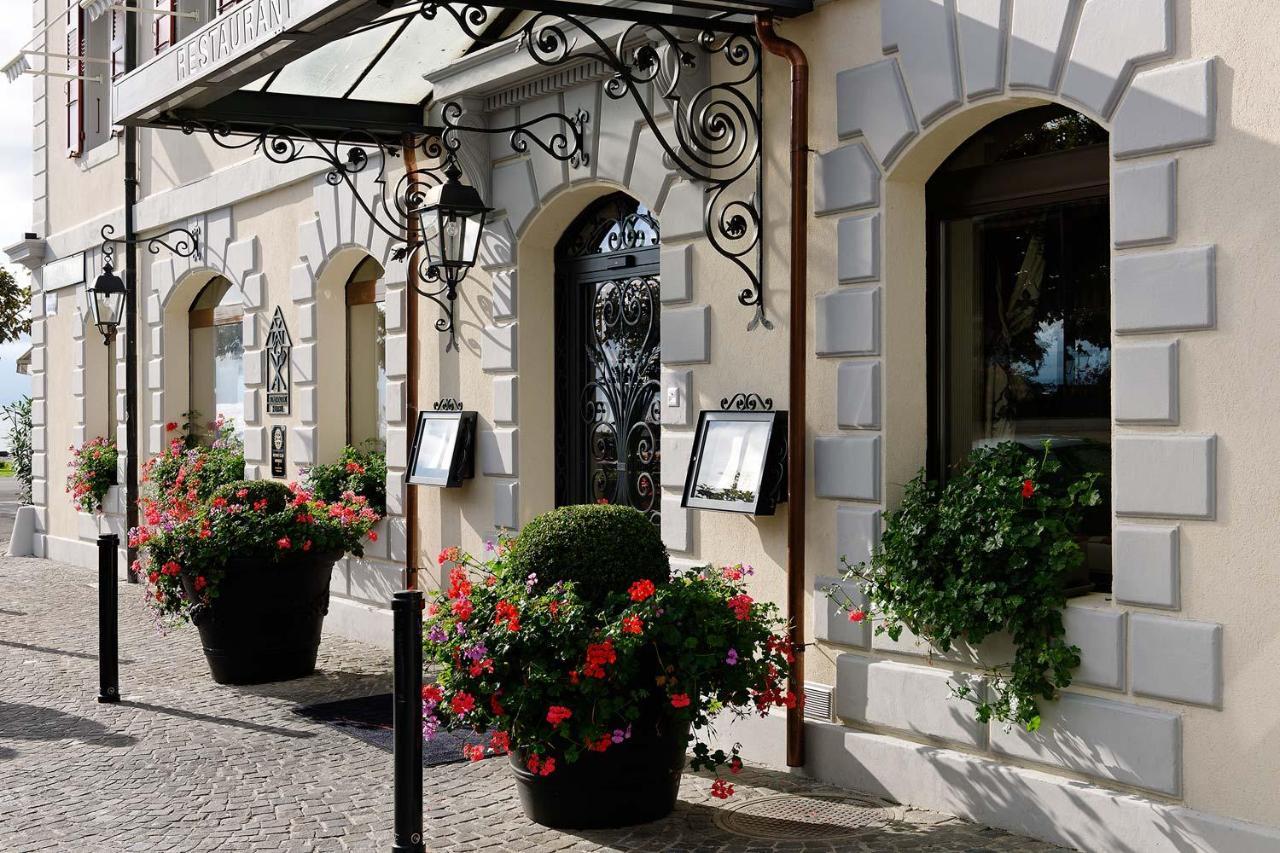 Romantik Hotel Mont Blanc Au Lac Morges Esterno foto