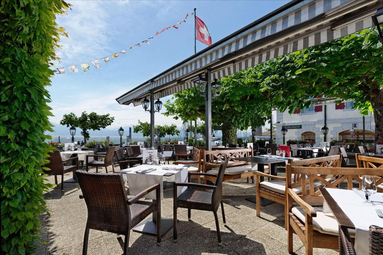 Romantik Hotel Mont Blanc Au Lac Morges Esterno foto