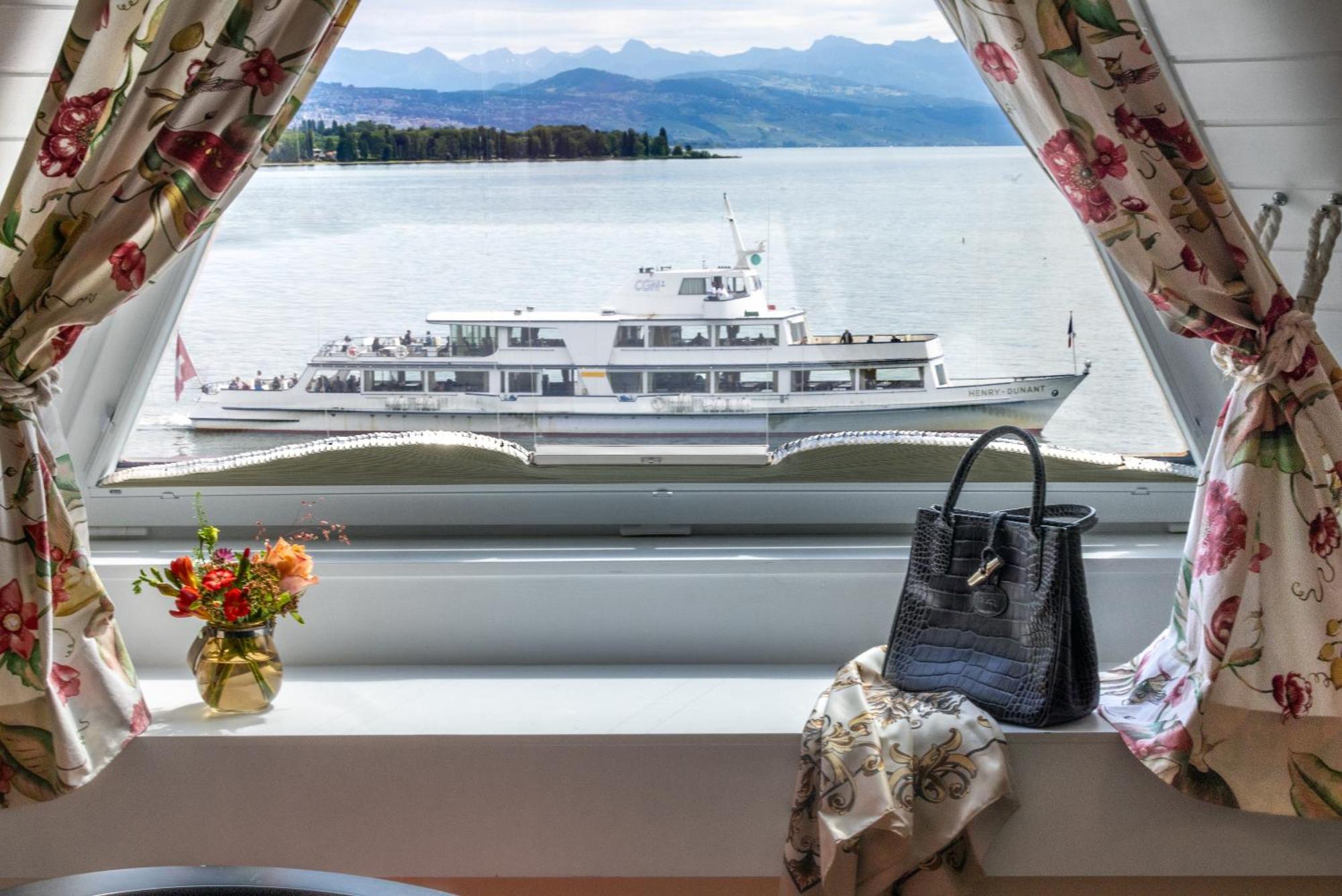 Romantik Hotel Mont Blanc Au Lac Morges Esterno foto