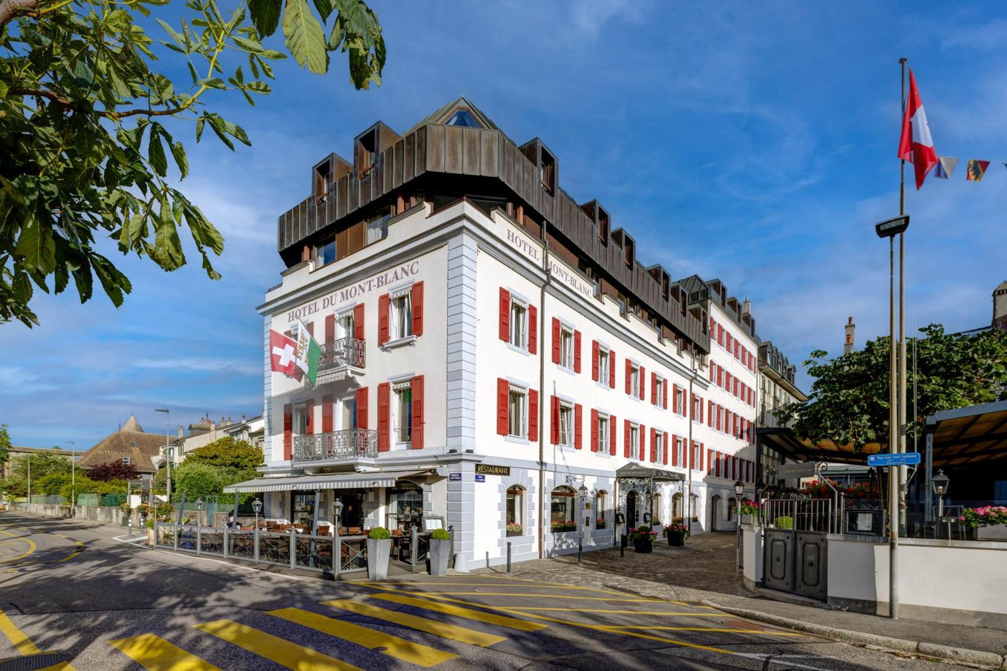 Romantik Hotel Mont Blanc Au Lac Morges Esterno foto